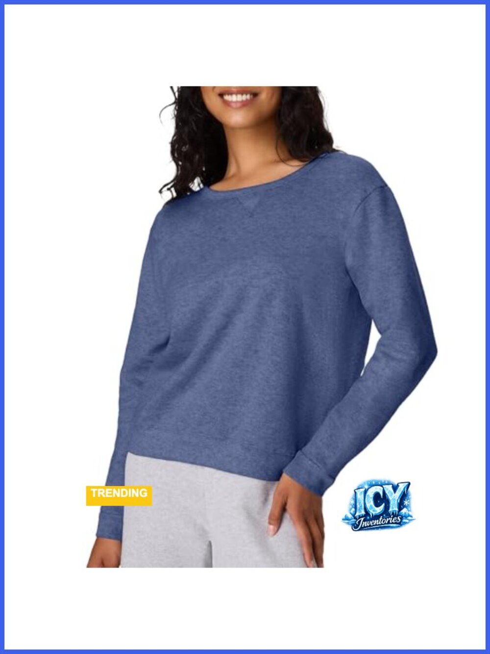 Women's Ecosmart Fleece Full-Zip Hoodie, Cotton Blend, Long Sleeve, Midweight